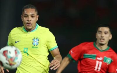 Em duelo com direito a apagão, goleiro falha e seleção olímpica perde para Marrocos