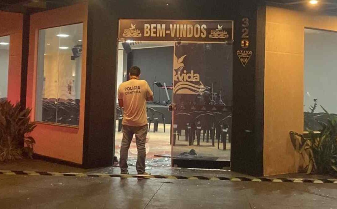 Polícia prende autor de ataque e tentativa contra igreja evangélica em Dourados