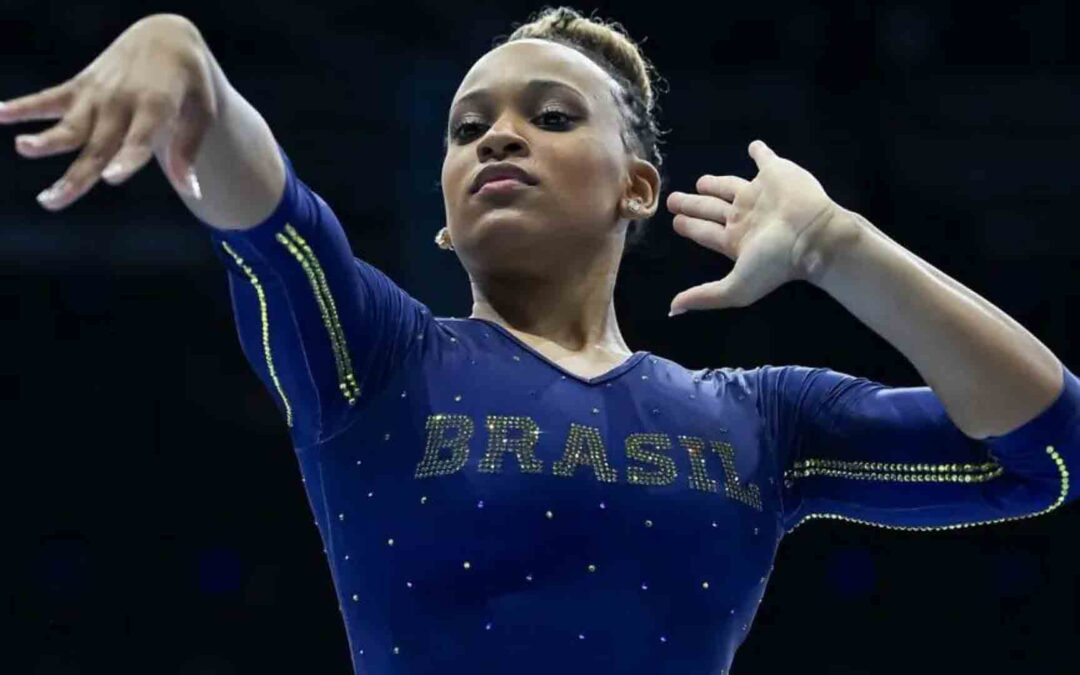 Rebeca Andrade confirma favoritismo e conquista a medalha de ouro no salto no Pan de Santiago