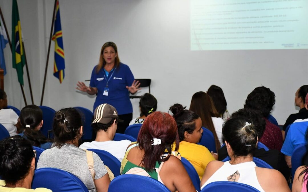 Prefeitura capacita em um ano mais de 1,5 mil pessoas em Higiene e Manipulação de Alimentos