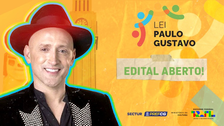 Prefeitura lança edital para seleção de projetos de “Demais Áreas Culturais” da Lei Paulo Gustavo