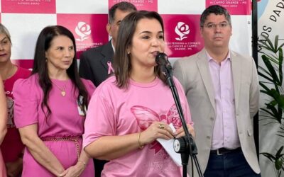Prefeita abre a campanha Outubro Rosa 2023 do Hospital de Câncer Alfredo Abrão