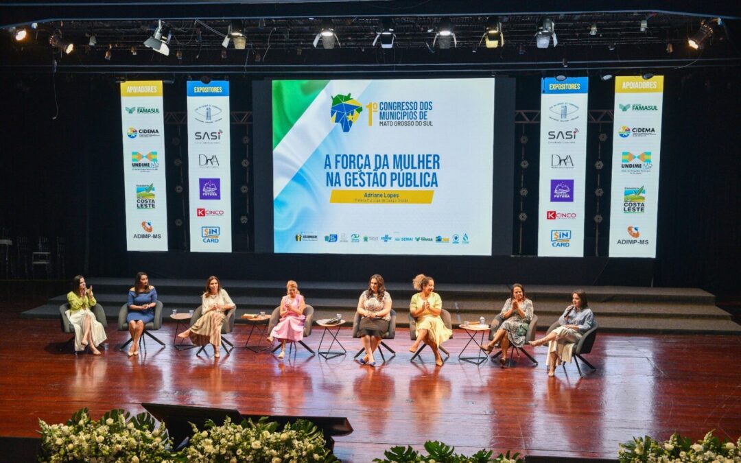 Prefeitura participa de Congresso Estadual de Municípios em painel sobre Mulheres na Gestão Pública