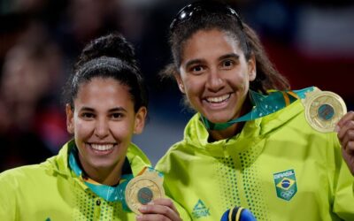 Brasil garante dobradinha dourada no vôlei de praia e boxe tem campanha histórica
