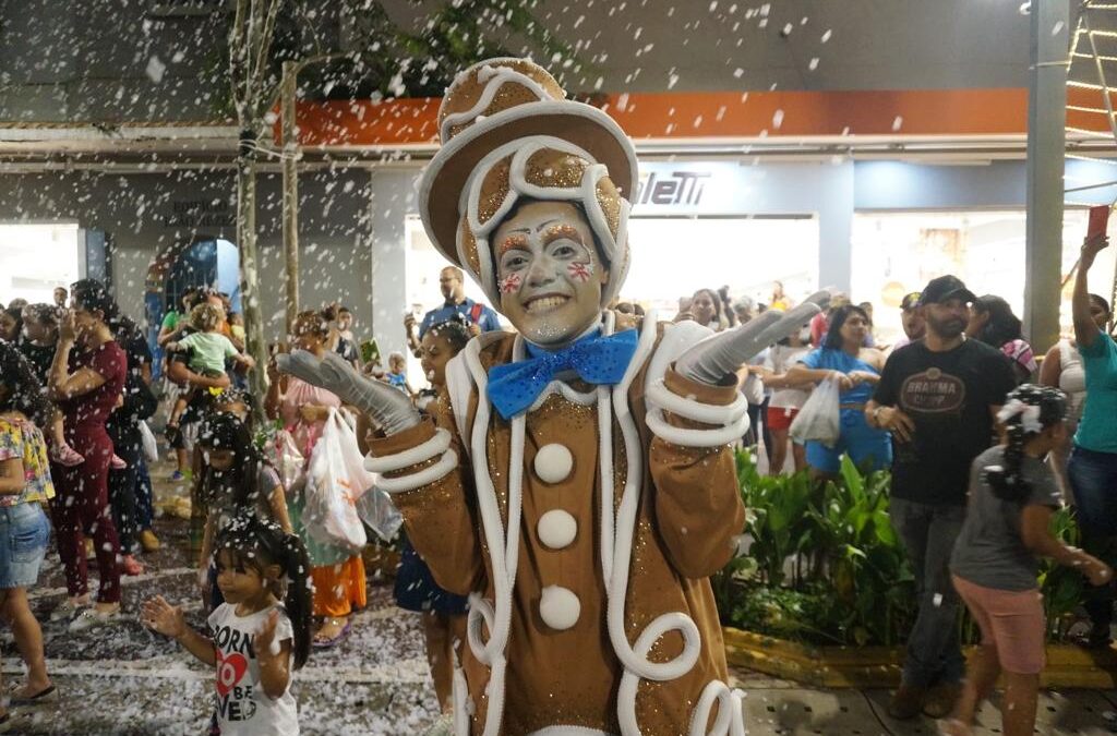 Prefeitura abre programação de Natal na quinta-feira, com brinquedos e diversão na região do Anhanduizinho