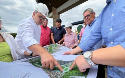 Senadora Tereza Cristina visita obras de Dourados