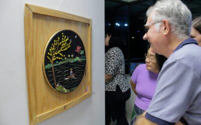 Galeria de vidro recebe exposição de contemplados no Primeiro Prêmio Ipê de Artesanato