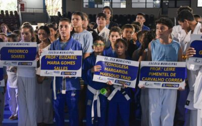 Festival de Artes Marciais reúne 600 alunos de 31 escolas da Reme