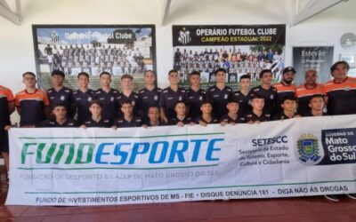 Operário representa MS na Copa Brasileirinho Internacional Sub-15 de futebol e estreia hoje