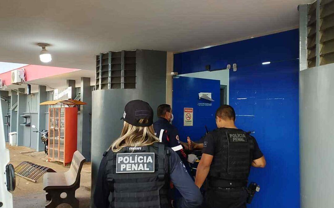 Detento da PED é esfaqueado no tórax e levado em estado grave para hospital de Dourados