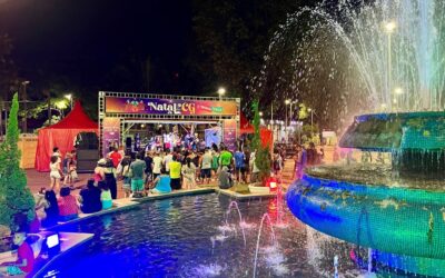 Última noite Natalina na Praça Ary Coelho encerra programação no Centro de Campo Grande com ares de Carnaval