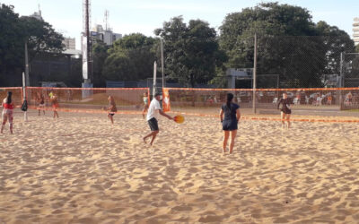 Em alta, Beach Tennis é oferecido gratuitamente pela Prefeitura de Campo Grande