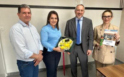 Prefeita Adriane Lopes e Cônsul-Geral da Itália discutem parcerias e intercâmbio cultural