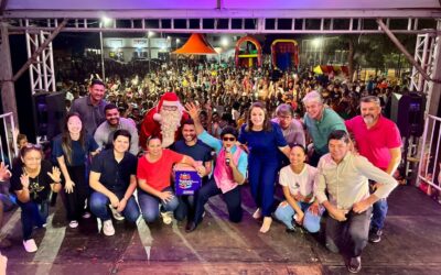 Magia Natalina chega ao Jardim Noroeste e leva alegria aos moradores da região do Prosa