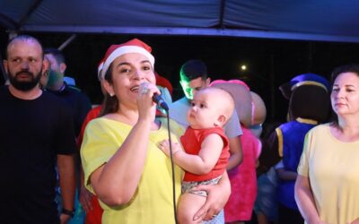 Festa da Prefeitura encanta famílias do Anhanduizinho na abertura da programação do Natal 2023