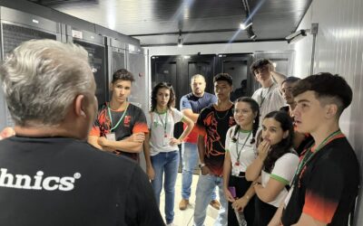 Agetec recebe visita técnica de alunos do Ensino Médio Técnico em Desenvolvimento de Sistemas do IFMS de Coxim
