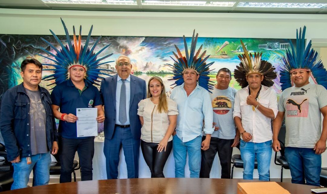 Presidente do TCE-MS recebe visita do presidente da Câmara de Sidrolândia