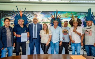 Presidente do TCE-MS recebe visita do presidente da Câmara de Sidrolândia