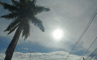 Semana inicia entre sol e chuva com temperaturas podendo chegar aos 42°C em MS