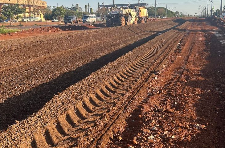 Dourados: revitalização da Avenida Coronel Ponciano segue cronograma de obra