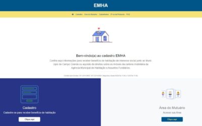 Para melhor atender mutuários Agetec lança novo portal online da Emha