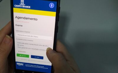 Em menos de 2 minutos, paciente pode agendar data e horário para realizar exame preventivo sem sair de casa