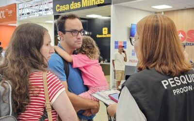 Procon/MS realiza ação integrada de pesquisa e orientação no aeroporto da Capital