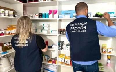 Procon autua clínica veterinária por posse de medicamentos vencidos em Campo Grande