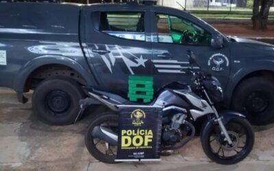 Dupla em moto é presa com tabletes de maconha que levariam para Minas Gerais