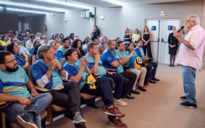 TCE-MS promove aos servidores atletas da OTC evento em preparação às olimpíadas 2024