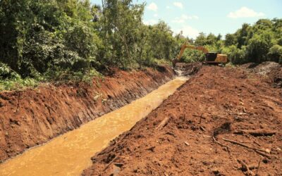 Prefeitura executa obras nos córregos Anhandui e Imbirussu para conter erosões e acabar com os alagamentos