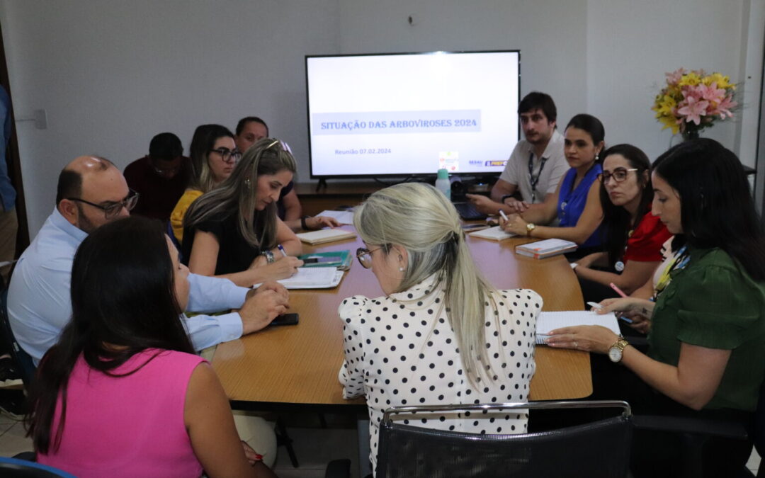 Reunião discute cenário epidemiológico estratégias de combate à Dengue na Capital