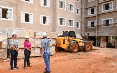 Construção da Vila dos Idosos segue com obras avançadas na fase de acabamento