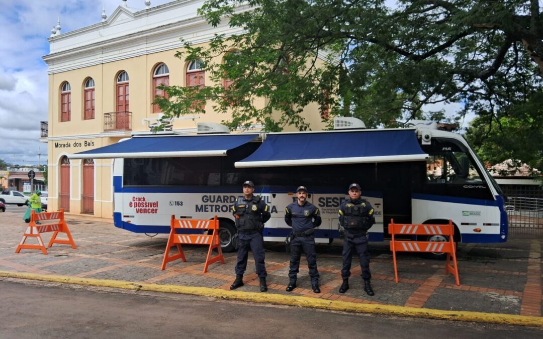 Base Móvel da GCM atende região Central de Campo Grande nesta semana