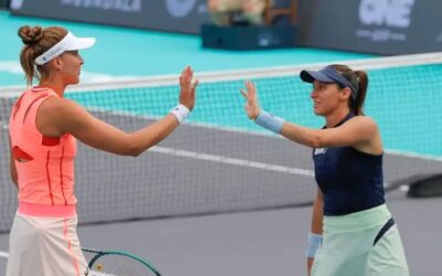 WTA de Abu Dhabi: Bia Haddad e Luisa Stefani vencem estreia de duplas