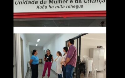 Gleice visita HU e destaca cuidado com cultura Guarani e desafios na integração da saúde