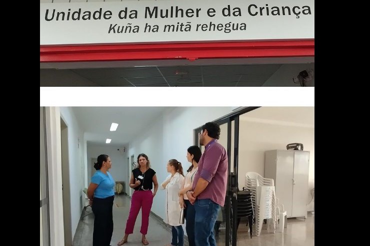 Gleice visita HU e destaca cuidado com cultura Guarani e desafios na integração da saúde