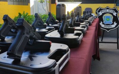 Novas pistolas Glock reforçam segurança pública e ação da Polícia Penal em Mato Grosso do Sul