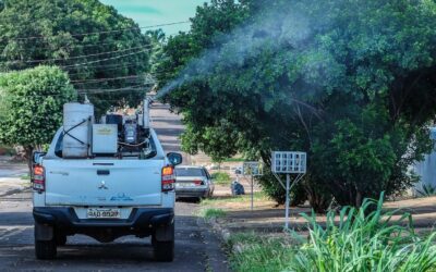 Reforçando combate ao Aedes, fumacê roda por cinco bairros
