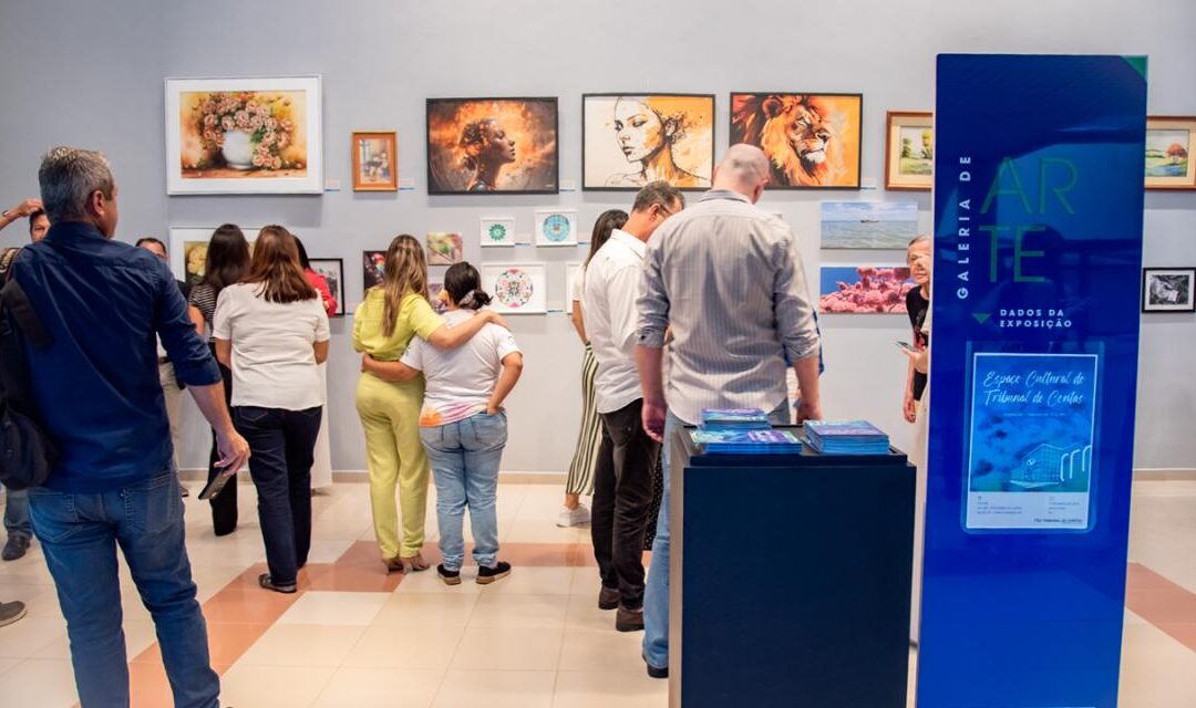 Espaço Cultural do TCE-MS abre exposição com obras de servidores
