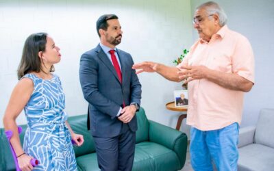 Presidente do TCE recebe Defensores Públicos de MS