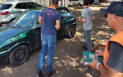 CCZ realiza mobilização de combate à dengue no Parque Alvorada