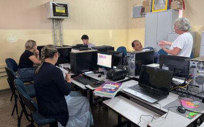 Professores de Geografia e pedagogos da Reme passam por formação sobre o Sisgran