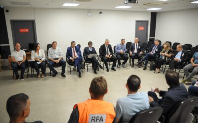 No intuito de fomentar a economia, Prefeitura participa de reunião com Aena, empresa argentina e ministro do Chile