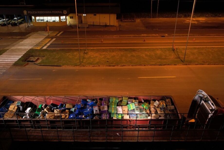 PRF faz maior apreensão de maconha do ano em Mato Grosso do Sul