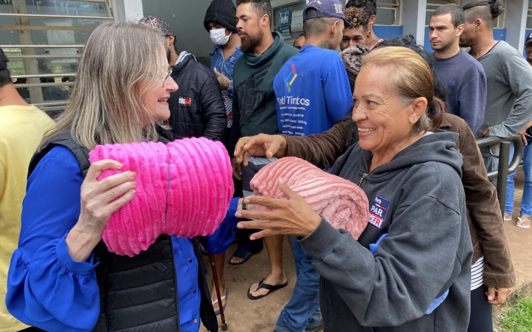 Ações do Seas e entrega de agasalhos e cobertores pelo FAC marcam primeiro final de semana de frio na Capital