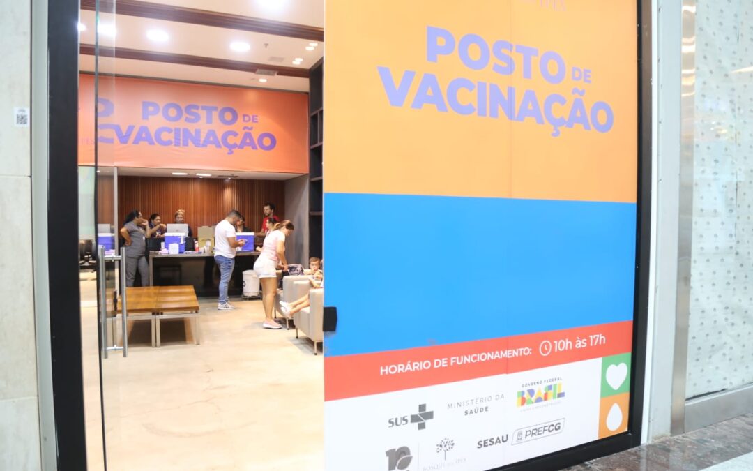 Com unidades abertas nas sete regiões e pontos itinerantes, Campo Grande realiza Dia D de vacinação contra a gripe neste sábado
