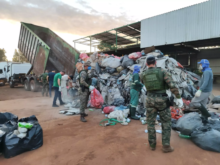 Natanael é preso com R$ 9 milhões em drogas no caminhão de reciclagem