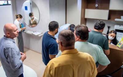 Mais de 500 servidores são imunizados com vacina contra a gripe no TCE-MS