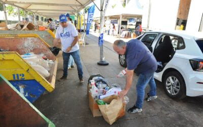 12º Drive-Thru da Reciclagem reflete o compromisso de Campo Grande com a sustentabilidade e a educação ambiental